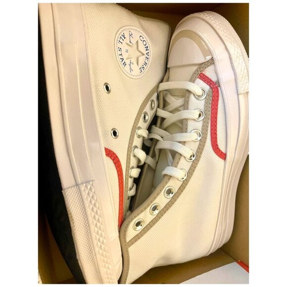 Converse Chuck 70 Varsity Hybrid White/String M6.5 W8.5 NIB - Picture 1 of 12